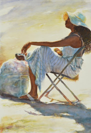 Lady in White